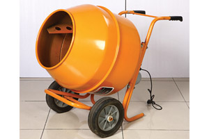 small concrete mixer