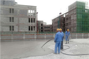 Cast-in-place foam concrete