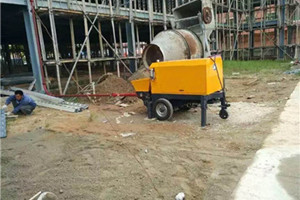concrete pump application