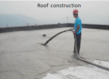 foam concrete roof insulation