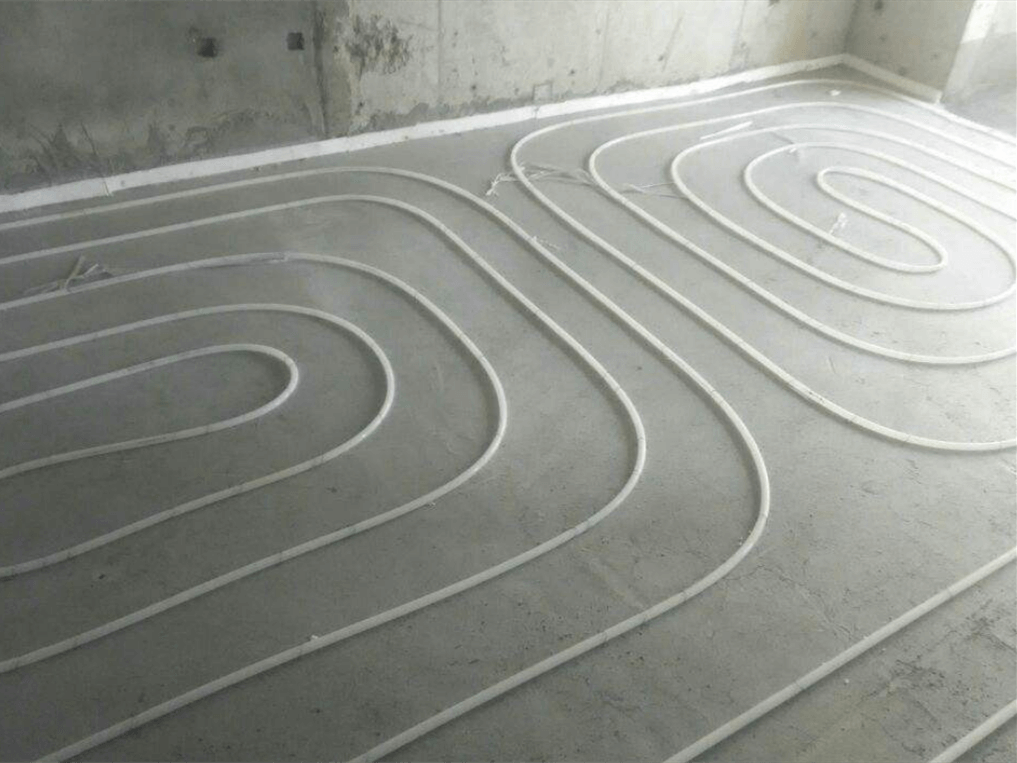 foam concrete for floor heating