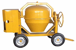 portable concrete mixer