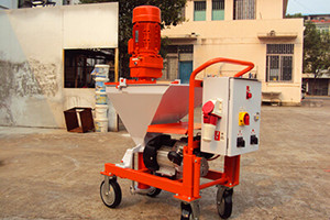 Semi-automatic Plastering Machine