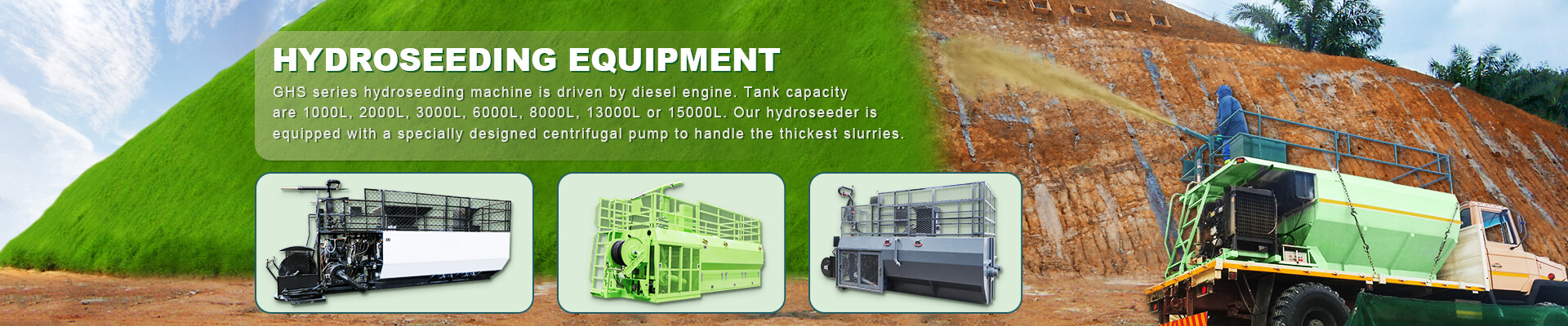 hydroseeding equipment