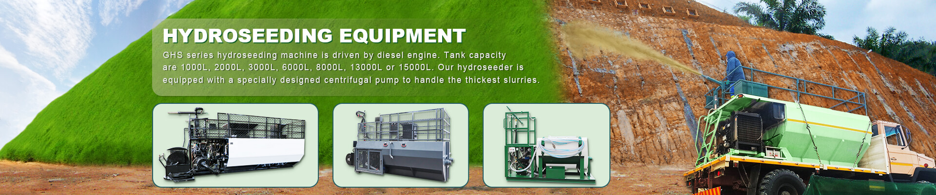 hydroseeding equipment