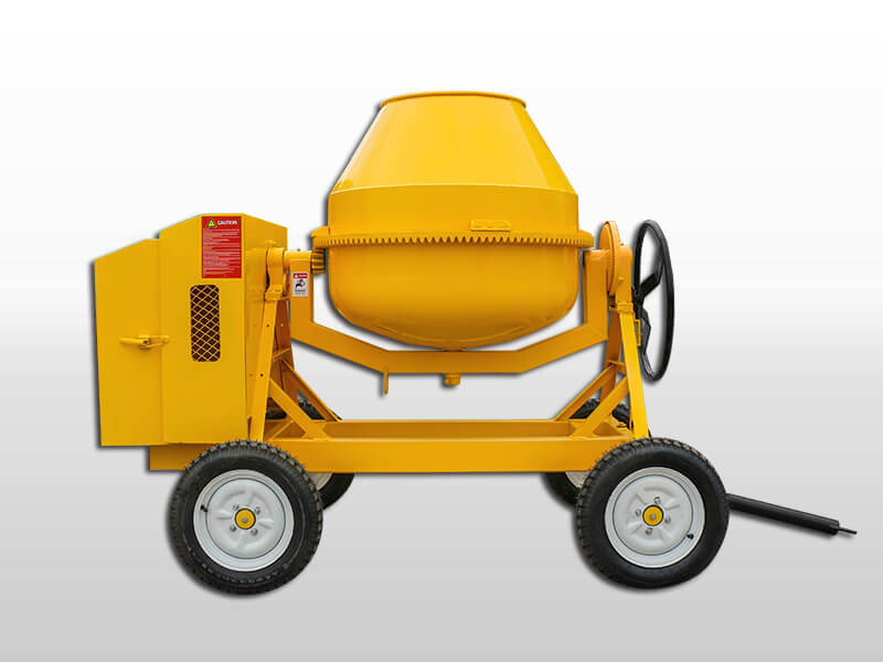 portable mini diesel concrete mixer