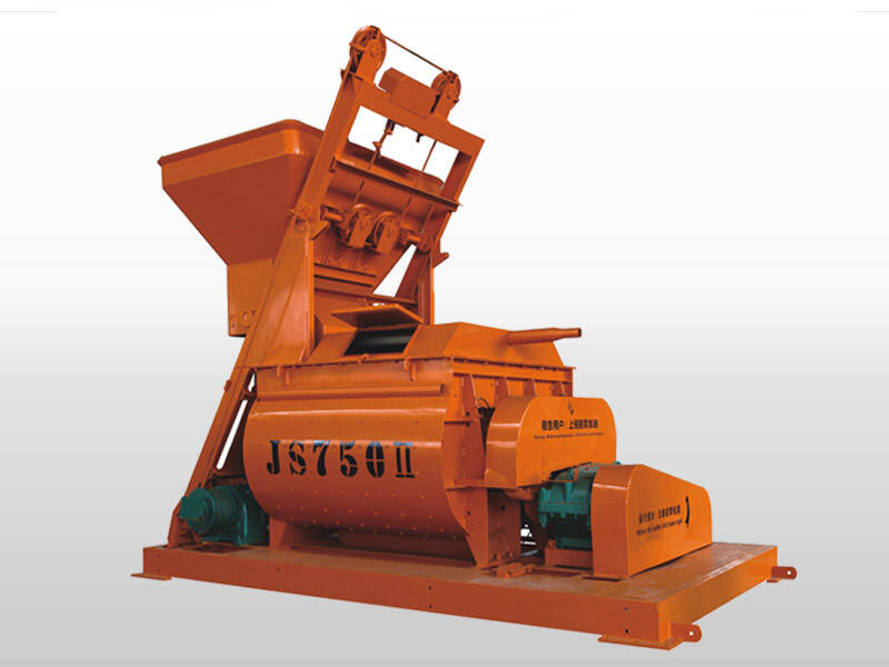 concrete mixer with lift