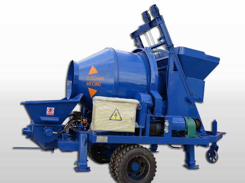 electric concrete mixer pump