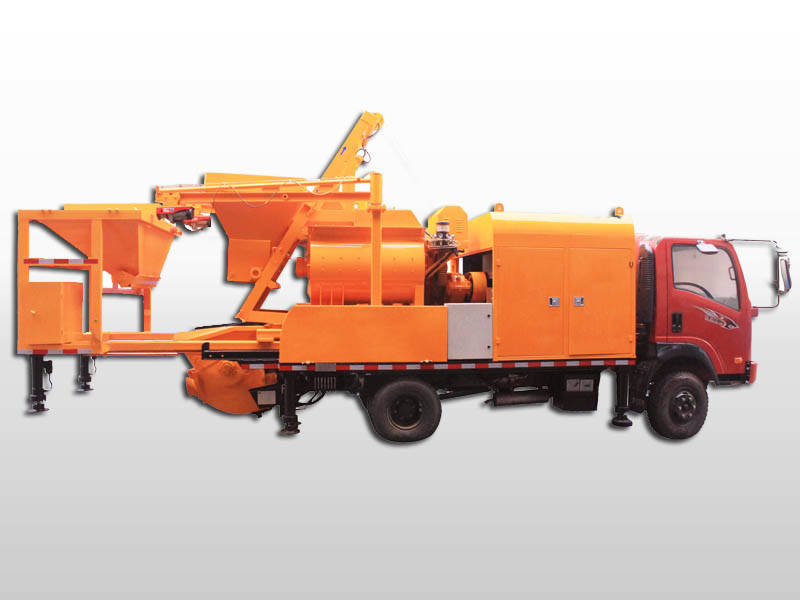 concrete pump mixer