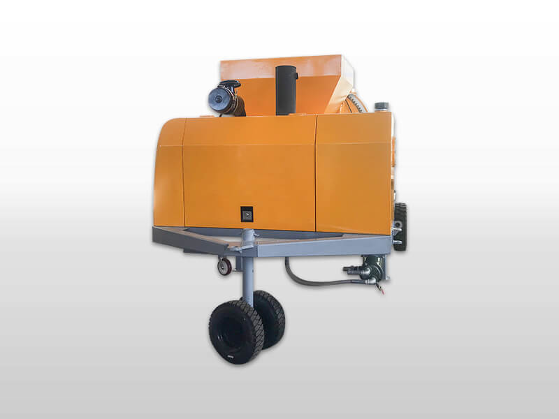 trailer concrete mixer pump