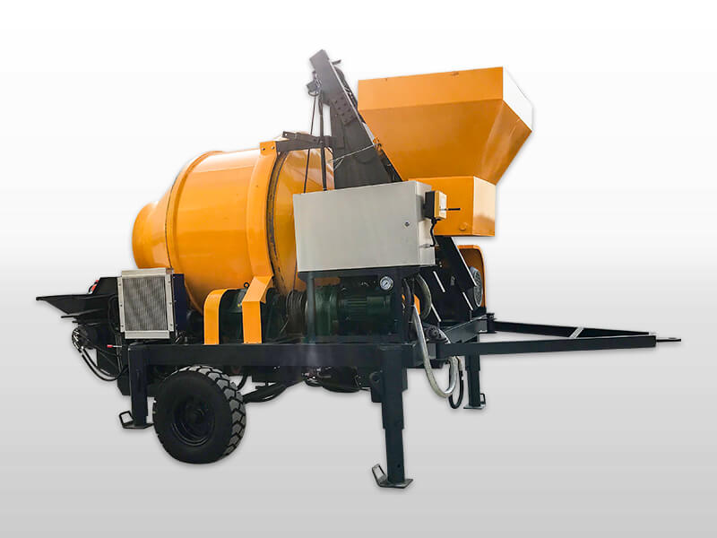 small concrete mixer pump