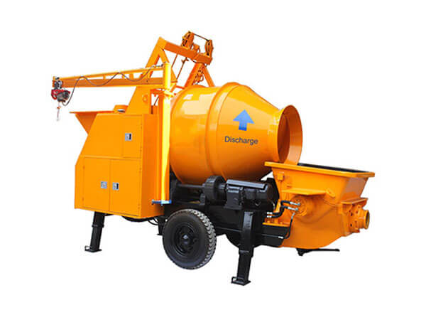 small portable concrete pump