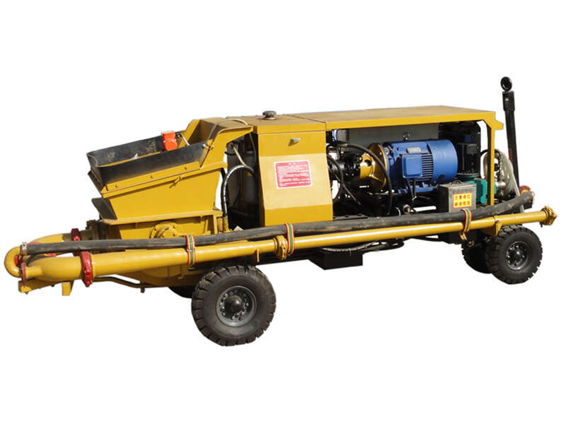 wet type shotcrete machine