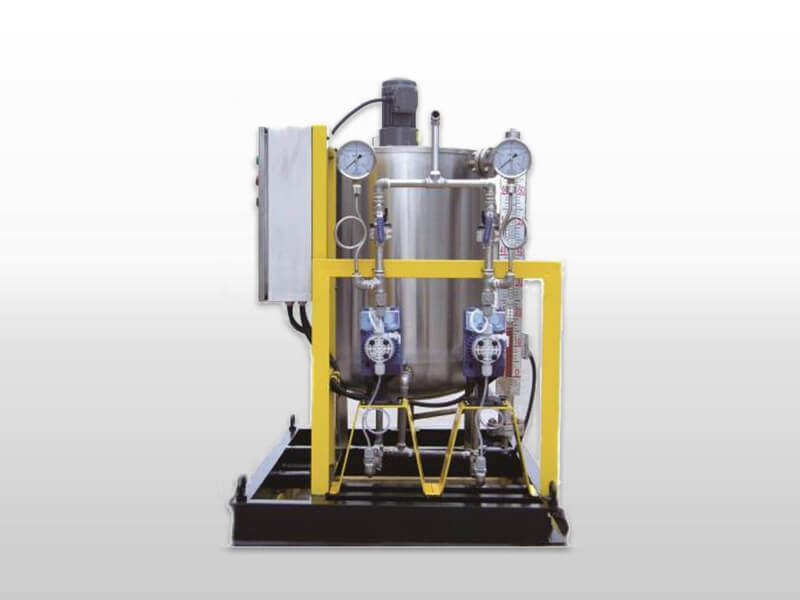 chemical dosing pump system