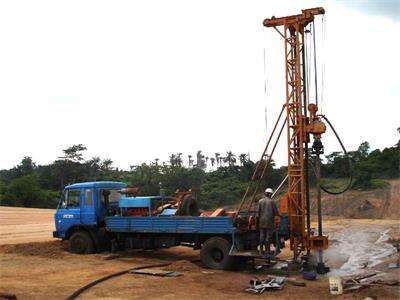 water well drilling machine