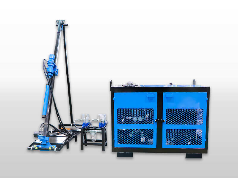 portable hydraulic drive DTH drilling machine