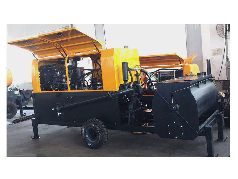 diesel foam concrete equipment