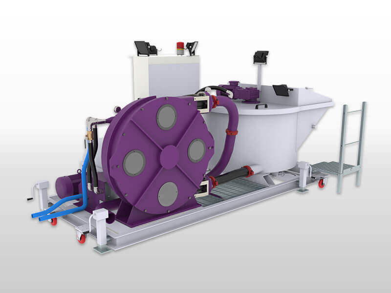 foam concrete grouting machine
