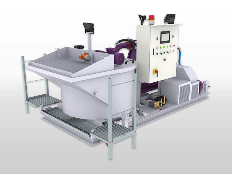 foam concrete injection equipment