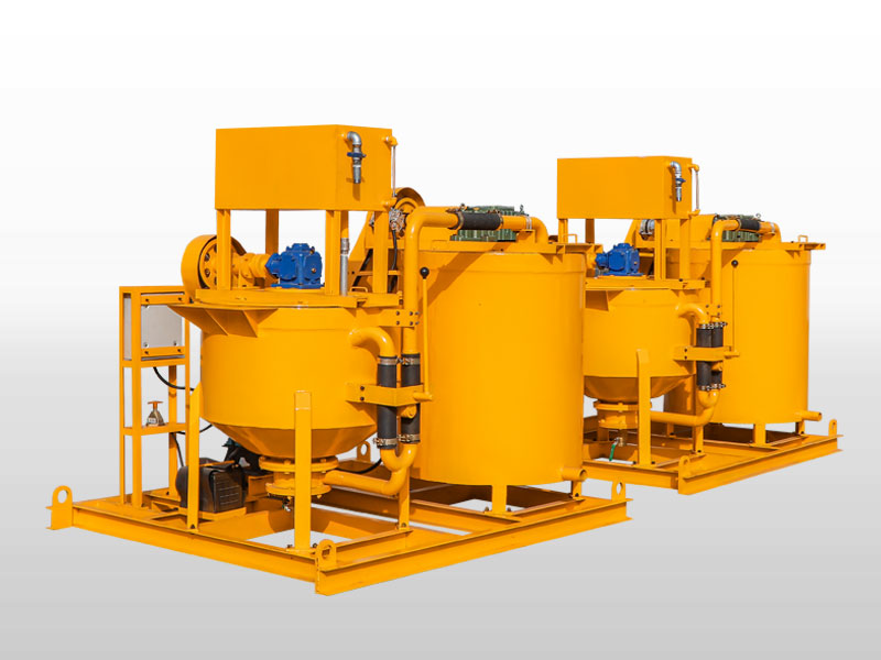 cement grout mixer plant