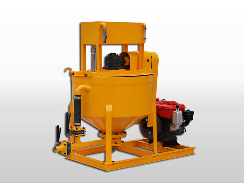 high speed diesel grout mixer agitator