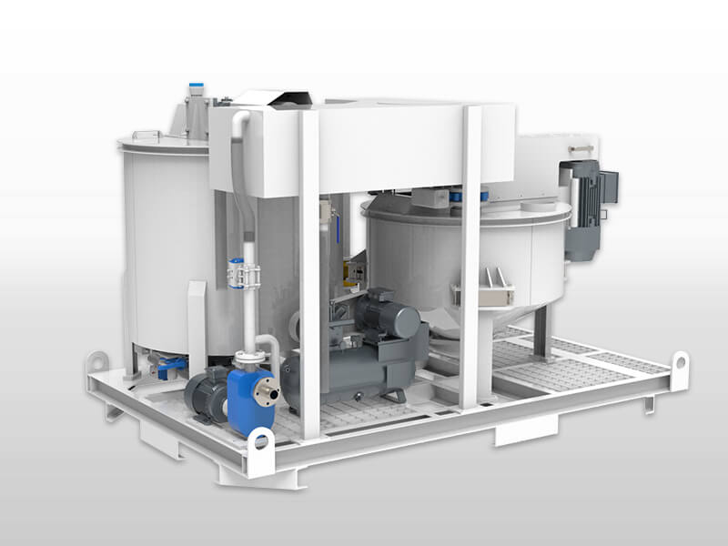 high shear grout mixing machine