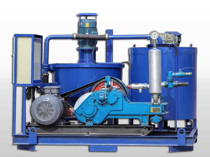 colloidal grout mixer and pump