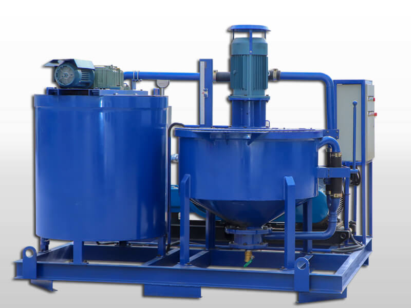 colloidal grout unit