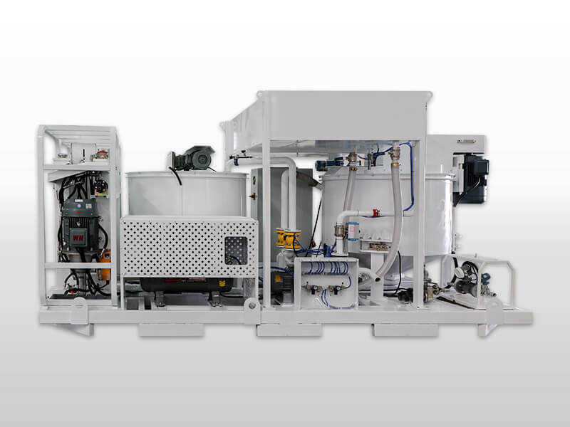 Automatic grout pumping station