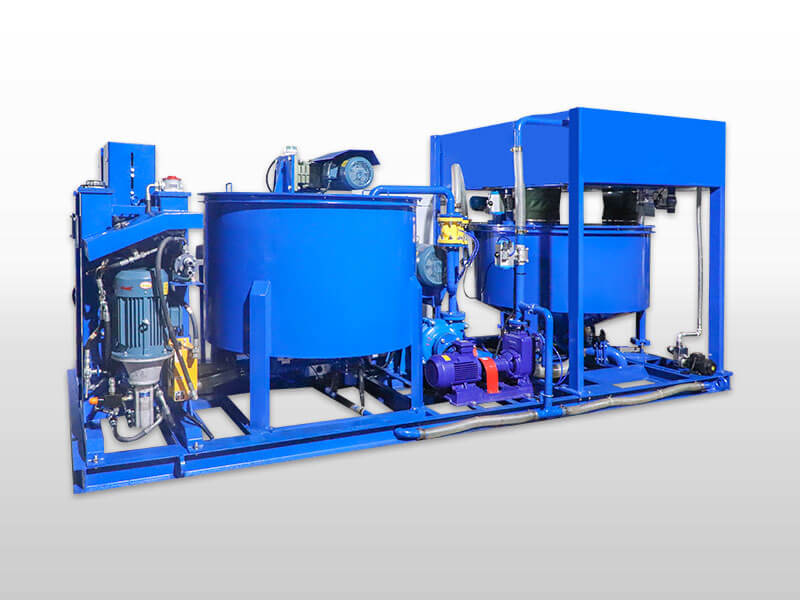 automatic grout plant unit