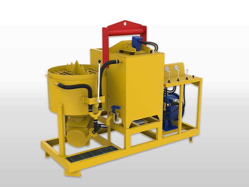 cement grout mixing plant