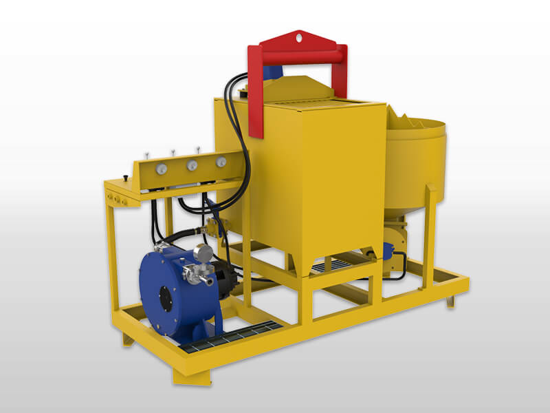 hydraulic drive grout plant