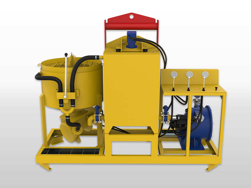 hydraulic grout mixing equipment