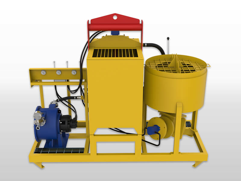 hydraulic grout plant
