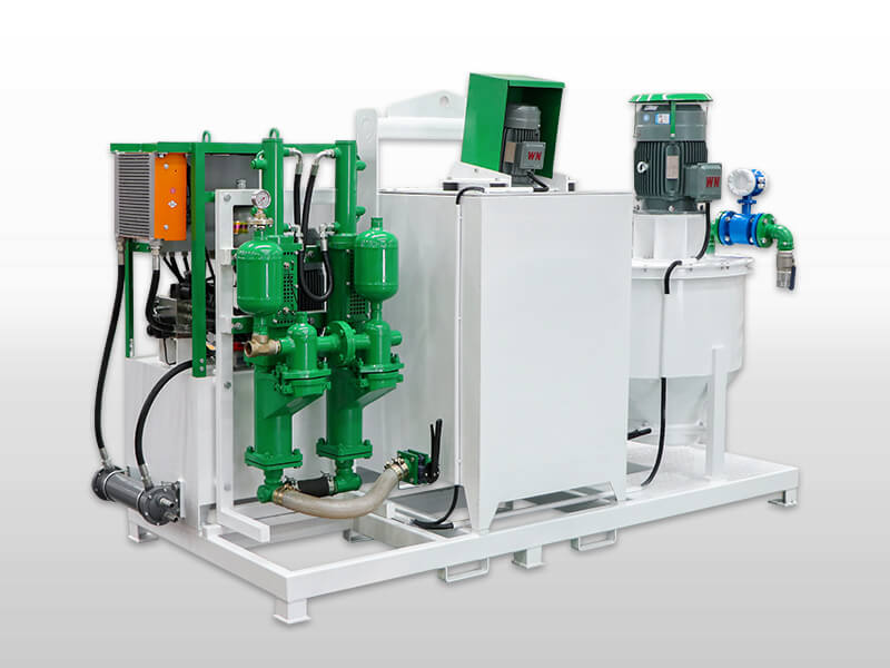 Bentonite cement grout mixer