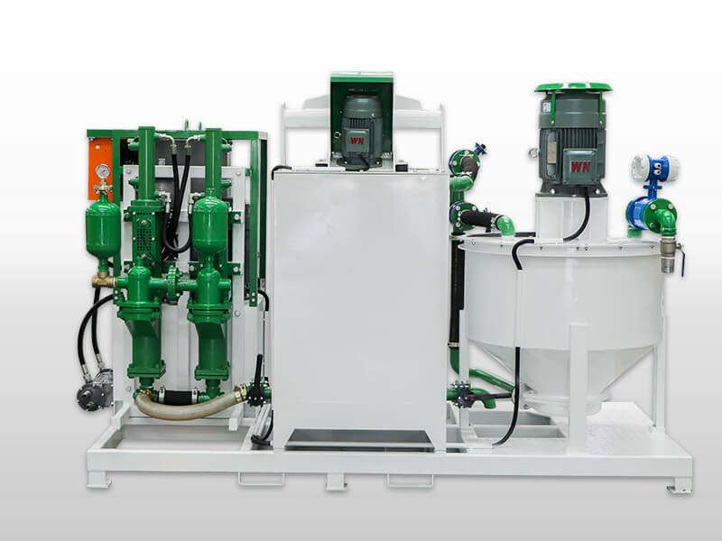 Bentonite grout mixer and pump