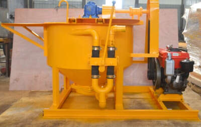 grout pump and mixer