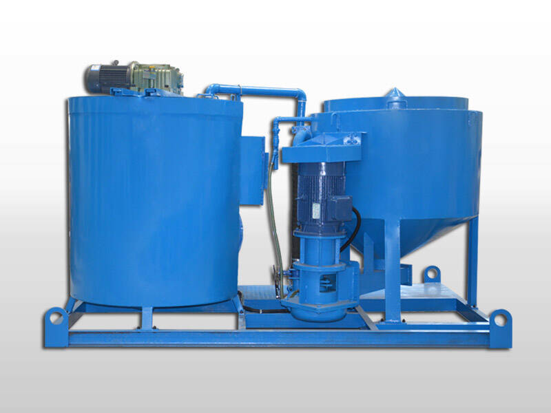 electric motor grout plant