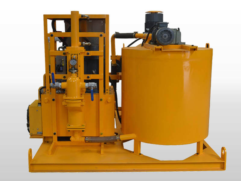 grouting pump and mixer