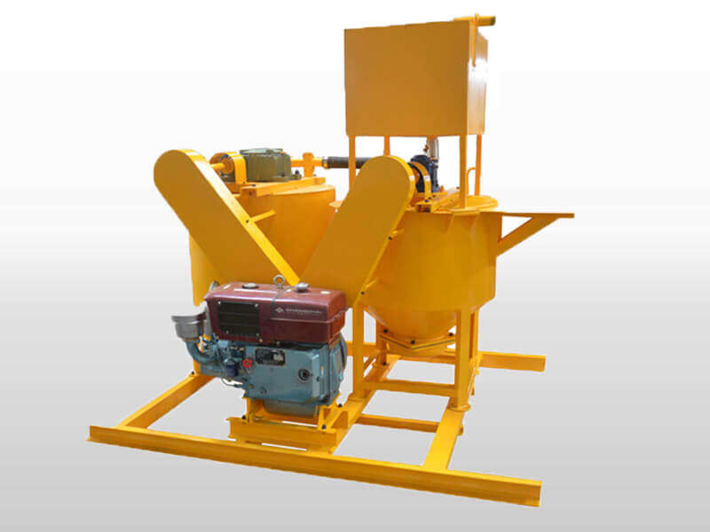 grout cement mixer and agitator