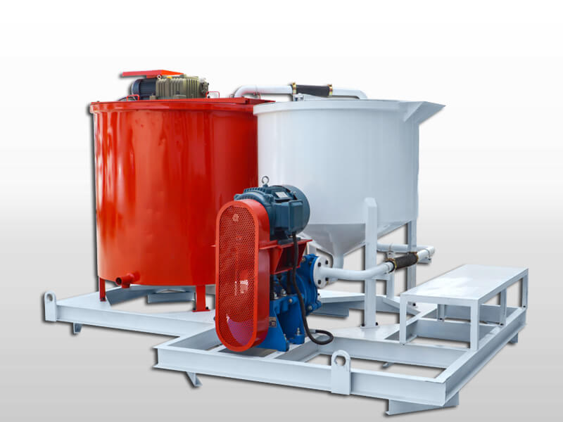 cement slurry grout mixer