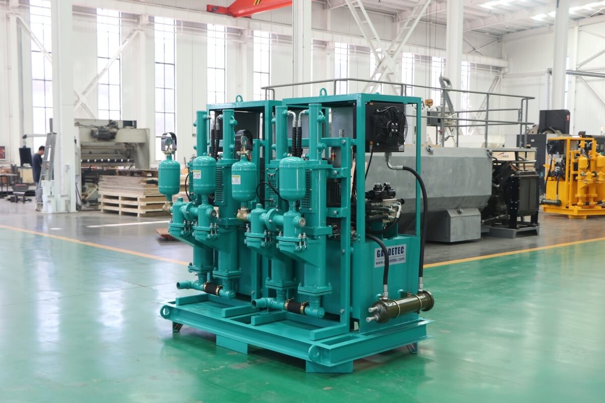 electric hydraulic grout pump