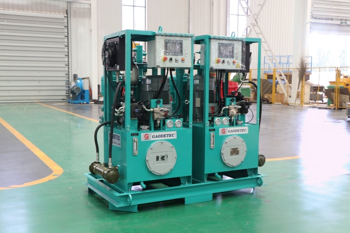 hydraulic grout pump