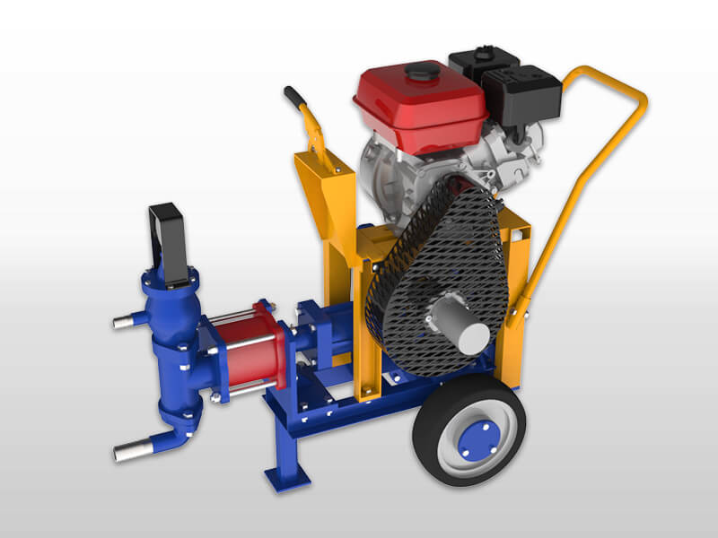 gasoline engine grout pump