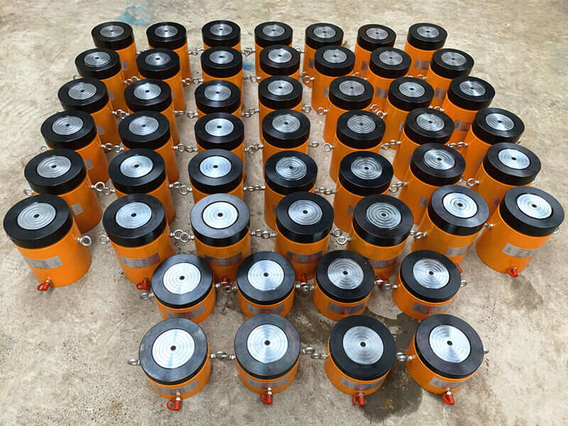 30sets self lock nut hydraulic jack