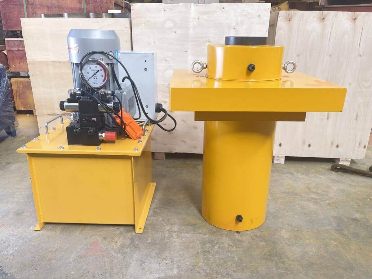 flange hydraulic cylinder