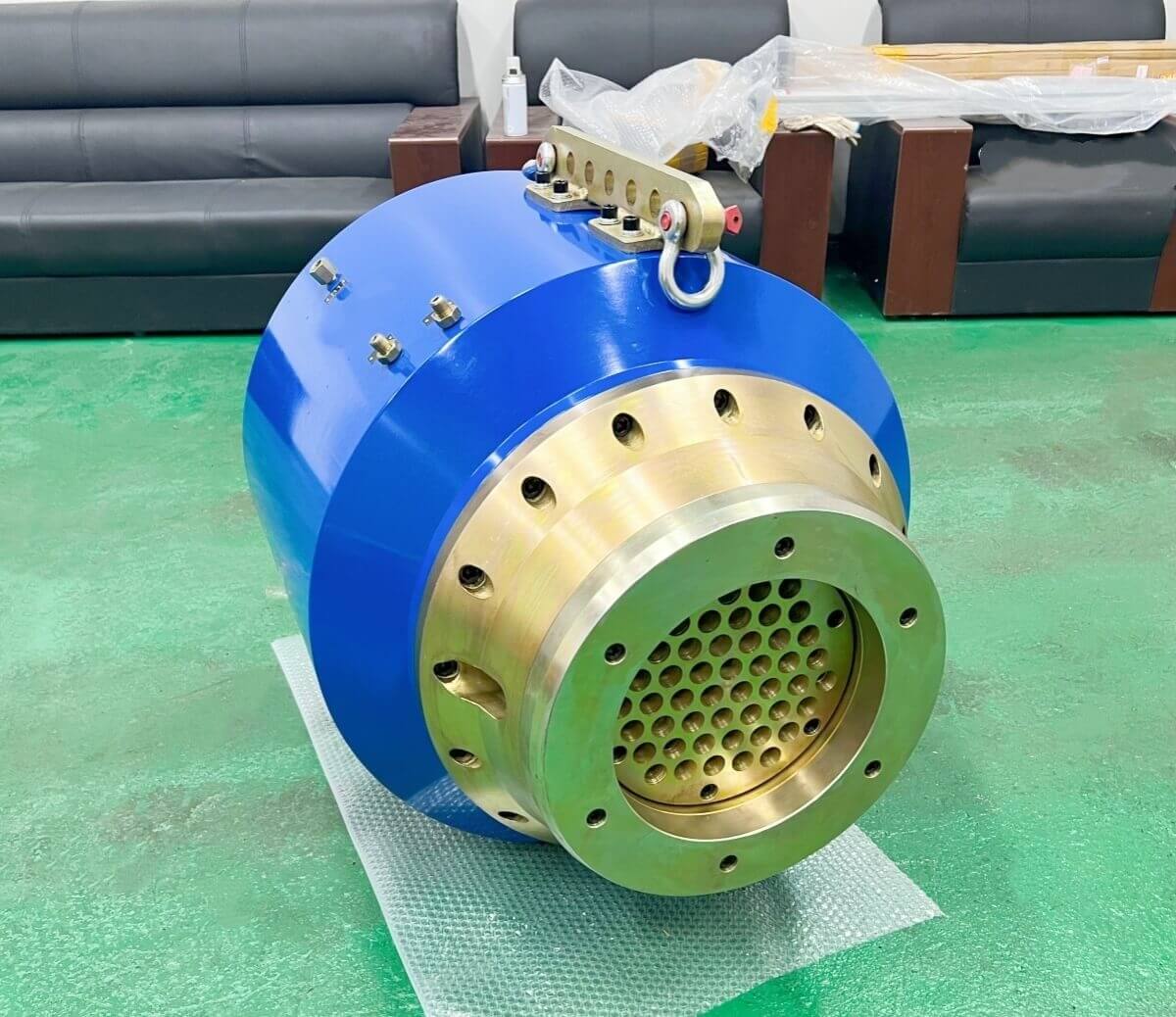 Post Tension 500Ton Multi Strand Hollow Hydraulic Jack