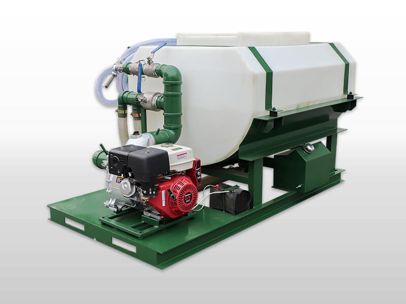 jet agitated hydroseeder