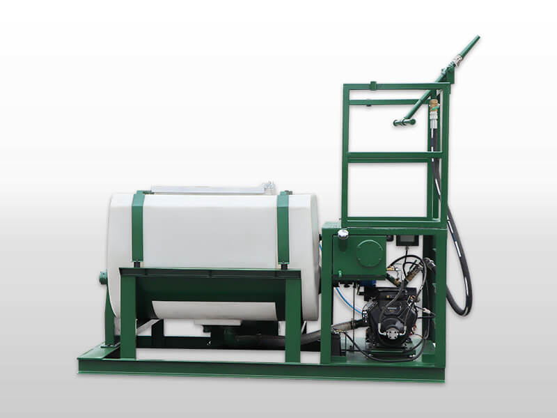 500gallon mechanical-agitated hydroseeder