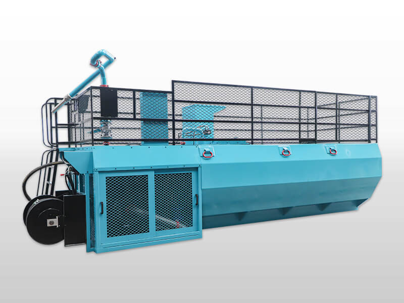 hydroseeder for mine and oilfield reclamation